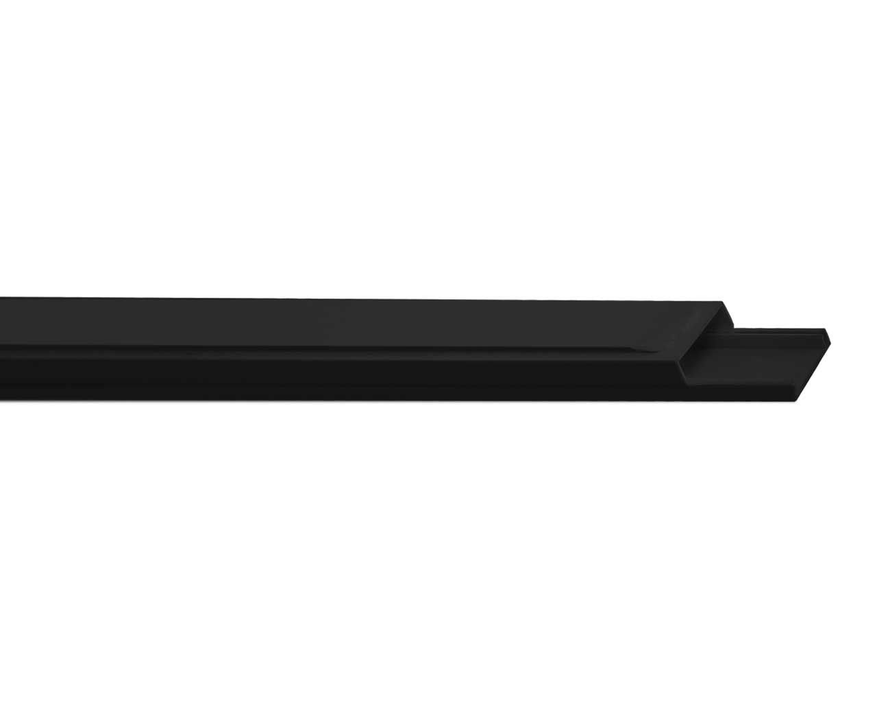 Canaleta PVC Alumbra 20x10mm Barra 2M Preta