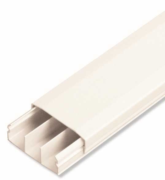 Canaleta PVC Alumbra 40x16mm Barra 2M Branca