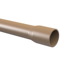 Cano PVC Tigre Soldável 40mm Barra com 6 Metros