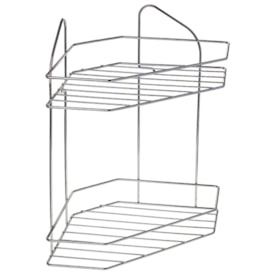 Cantoneira Dupla Cromada Arthi