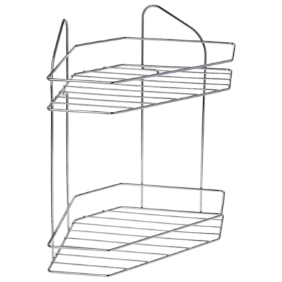 Cantoneira Dupla Cromada Arthi