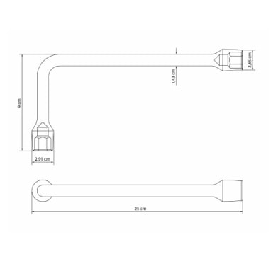 Chave Biela 19mm Tramontina em Aço - 42805119