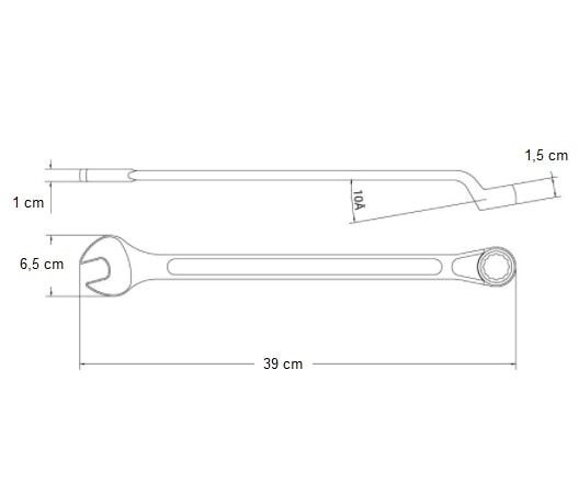 Chave Combinada 30mm Tramontina em Aço - 42246115