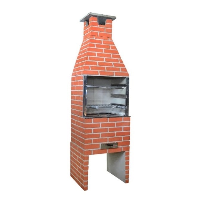 Churrasqueira de Tijolo Arearty Grande 0.74 para 5 Espetos - 000002