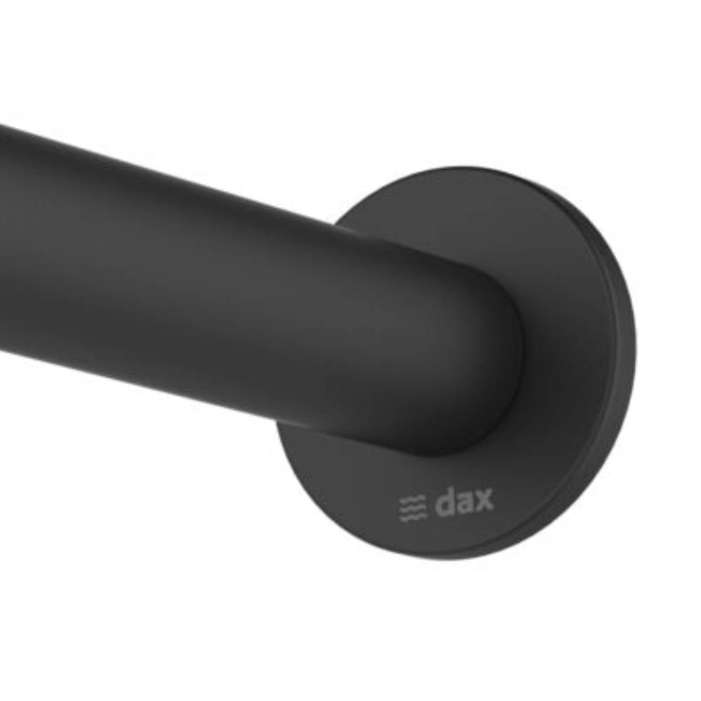 Chuveiro Dax Del Toro Black Redondo com Braço - DAX-0100-DT-BL