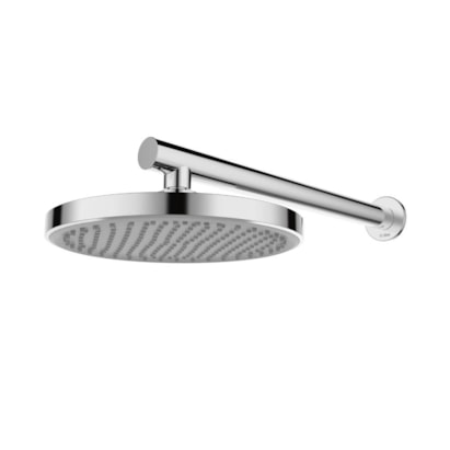 Chuveiro Dax Del Toro Cromado Redondo com Braço - DAX-0100-DT-CR