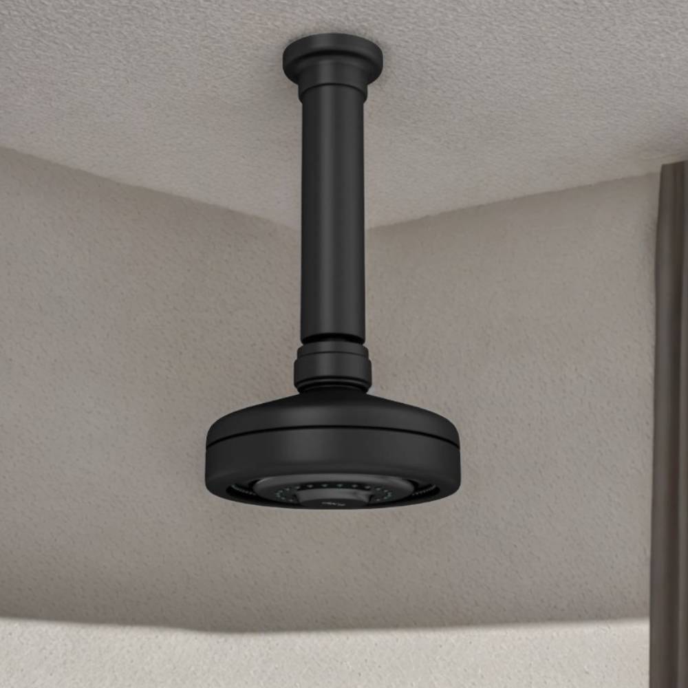 Chuveiro Deca Acqua Black Matte - 1990.BL.TET.MT