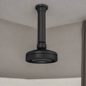 Chuveiro Deca Acqua Black Matte - 1990.BL.TET.MT