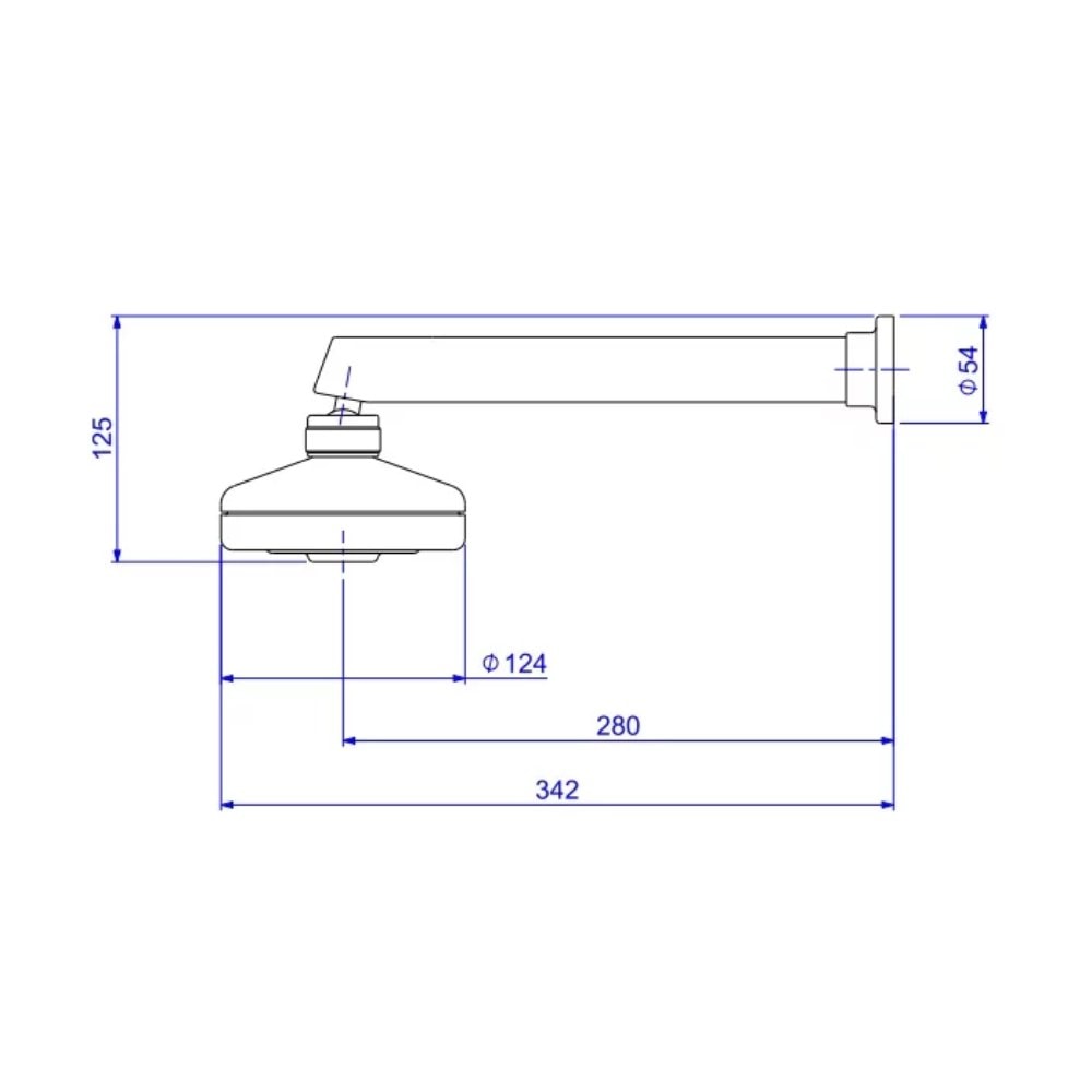 Chuveiro Deca Acqua Plus Black Matte - 1990.BL.CT.MT