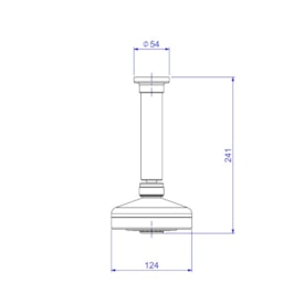Chuveiro Deca Acqua Plus Cromado - 1990.C.TET