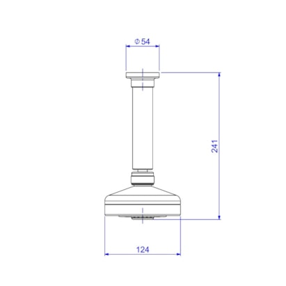 Chuveiro Deca Acqua Plus Cromado - 1990.C.TET