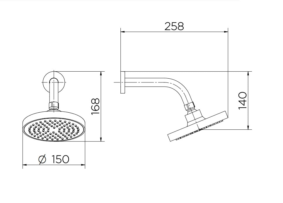 Chuveiro Docol Eden 150 Cromado - 00985706