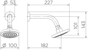 Chuveiro Eden R100 00573906 Docol