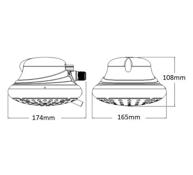 Chuveiro Elétrico Lorenzetti Bella Ducha Multitemperaturas 220v 6800w Branco - 7531212