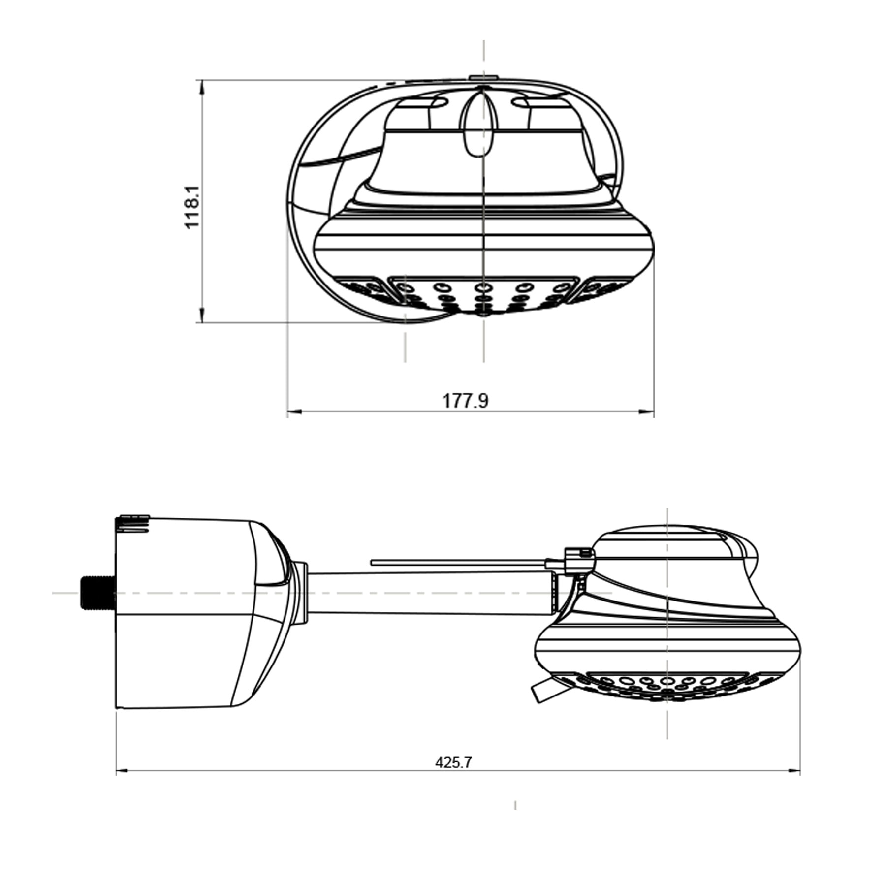 Chuveiro Elétrico Lorenzetti Bella Ducha Turbo Multitemperaturas Pressurizador 127v 5500w Branco - 7531253