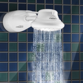 Chuveiro Elétrico Lorenzetti com Pressurizador Bella Ducha Turbo 4 Tempos 220v 6800w Branco - 7531254