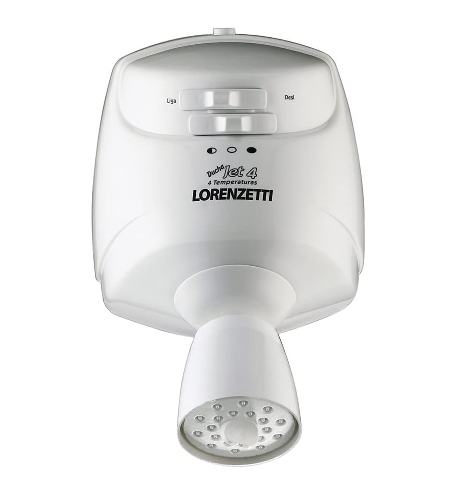 Chuveiro Elétrico Lorenzetti Jet 4 Multitemperaturas 127v 5500w Branco - 7540152