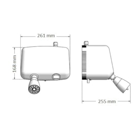 Chuveiro Elétrico Lorenzetti Jet Turbo Multitemperaturas com Pressurizador 127v 5500w Branco - 7540400