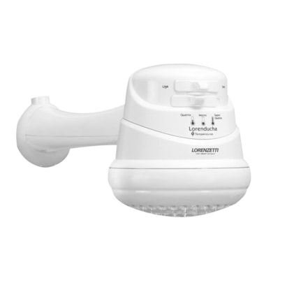 Chuveiro Elétrico Lorenzetti Lorenducha Multitemperaturas 127v 5500w Branco - 7531101