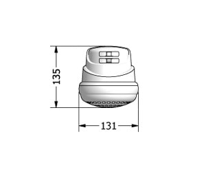 Chuveiro Elétrico Lorenzetti Lorenducha Multitemperaturas 127v 5500w Branco - 7531101