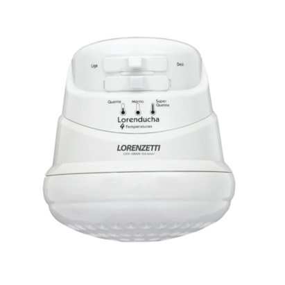 Chuveiro Elétrico Lorenzetti Lorenducha Multitemperaturas 127v 5500w Branco - 7531101