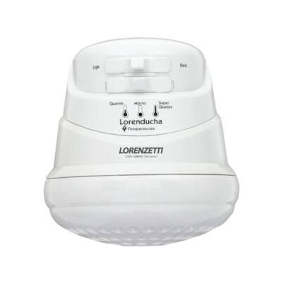 Chuveiro Elétrico Lorenzetti Lorenducha Multitemperaturas 220v 6800w Branco - 7531103
