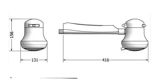 Chuveiro Elétrico Lorenzetti Maxi Ducha Multitemperaturas 220v 5500w Branco - 7530115