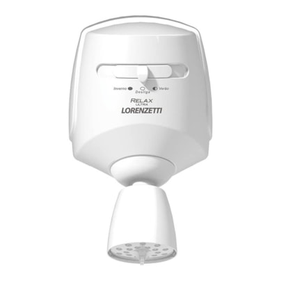 Chuveiro Elétrico Lorenzetti Relax Multitemperaturas 127v 5500w Branco - 7540112