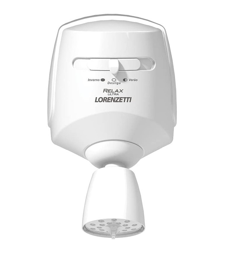 Chuveiro Elétrico Lorenzetti Relax Multitemperaturas 127v 5500w Branco - 7540112