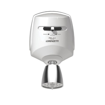 Chuveiro Elétrico Lorenzetti Relax Ultra Multitemperaturas 127v 5500w Branco e Cromado - 7540117