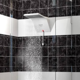 Chuveiro Elétrico Zagonel Ducali 5500W 127V Branco - DDCEL55127BR03