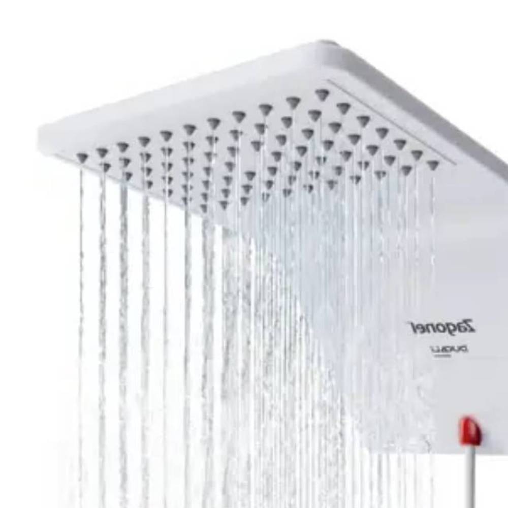 Chuveiro Elétrico Zagonel Ducali 5500W 127V Branco - DDCEL55127BR03