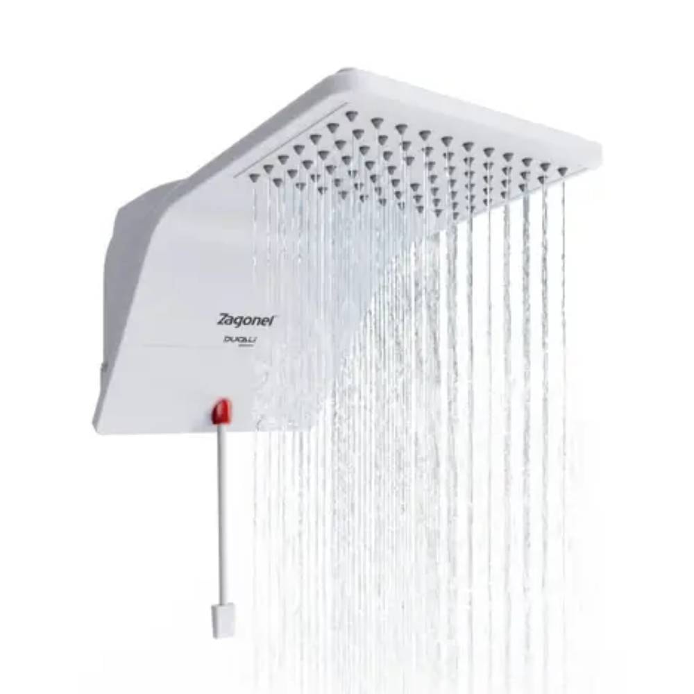 Chuveiro Elétrico Zagonel Ducali 5500W 127V Branco - DDCEL55127BR03