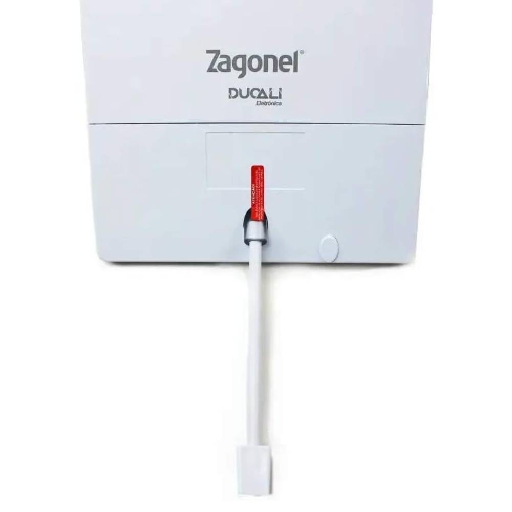 Chuveiro Elétrico Zagonel Ducali 7500W 220V Branco - DDCEL75220BR03