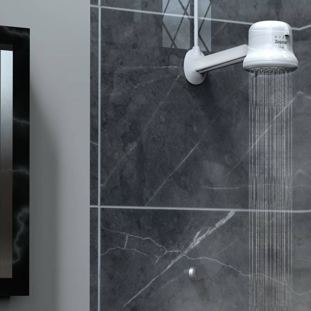 Chuveiro Elétrico Zagonel Ideale 6800W 220V com 4 Tempraturas - DID4T68220BR01