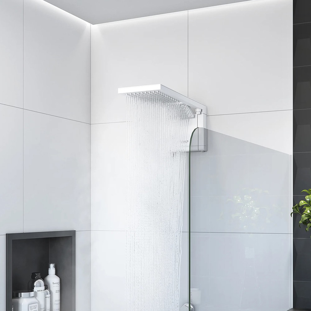 Chuveiro Eletrônico Lorenzetti Acqua Duo Ultra 220v 7800w Branco - 7510098