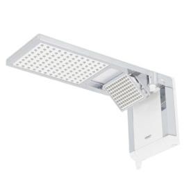 Chuveiro Eletrônico Lorenzetti Acqua Duo Ultra 220V 7800W Branco e Cromado - 7510101