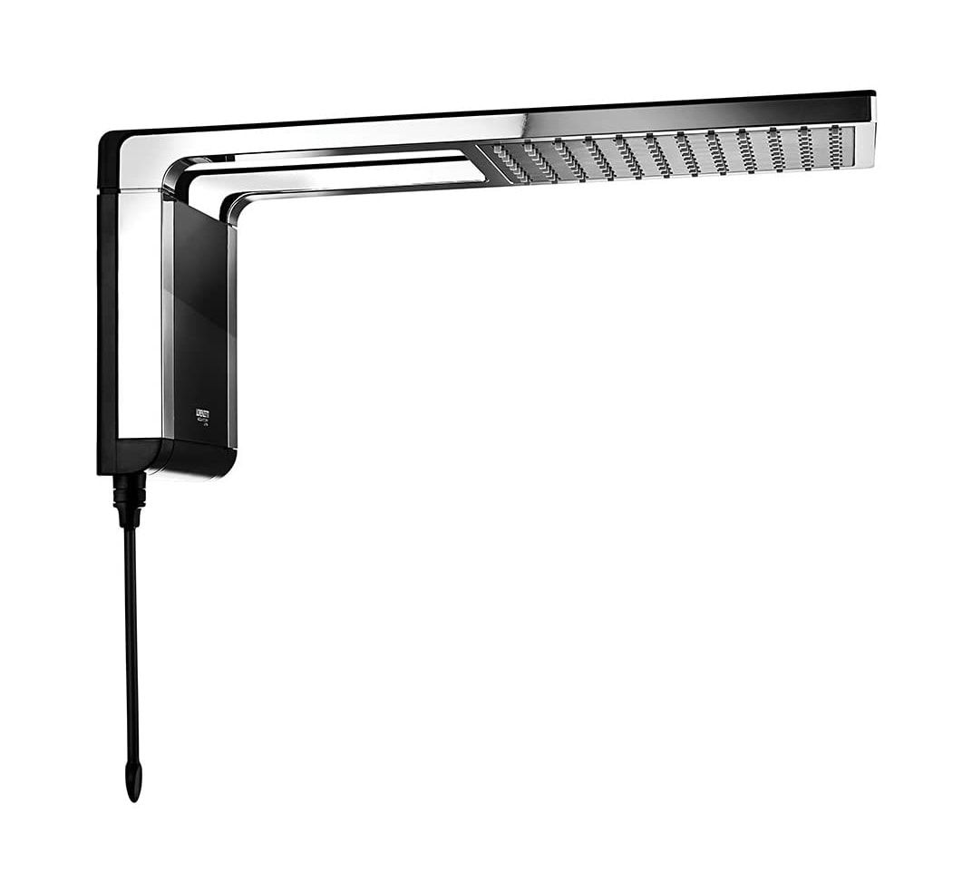 Chuveiro Eletrônico Lorenzetti Acqua Storm Ultra 127v 5500w Preto e Cromado - 7510056