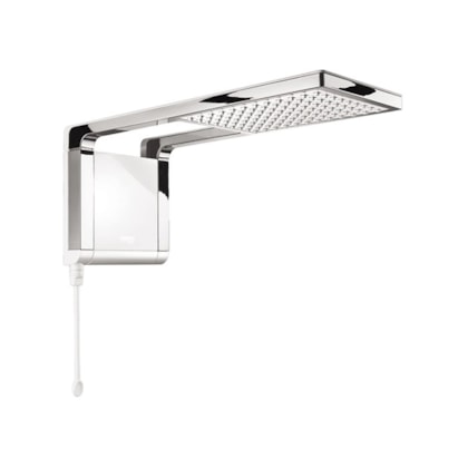 Chuveiro Eletrônico Lorenzetti Acqua Storm Ultra 220v 7800w Branco e Cromado - 751057