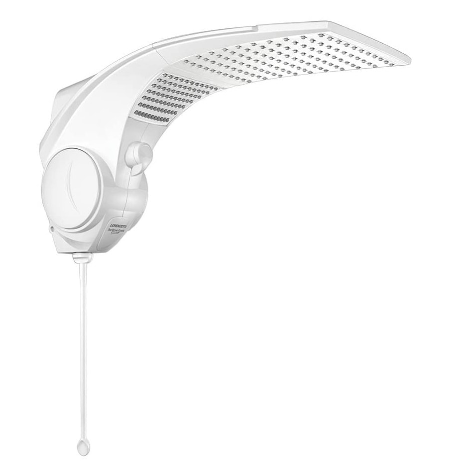 Chuveiro Eletrônico Lorenzetti Duo Shower Quadra 220v 7500w Branco - 7511047