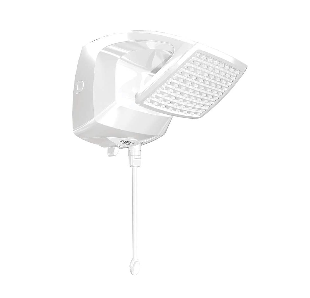 Chuveiro Eletrônico Lorenzetti Futura 127v 5500w Branco - 7531285