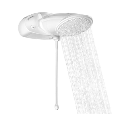 Chuveiro Eletrônico Lorenzetti Top Jet com Pressurizador 127v 5500w Branco - 7541513