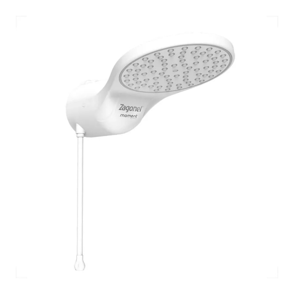 Chuveiro Eletrônico Zagonel Moment 220v 7500w Branco - DMOEL75220BR03
