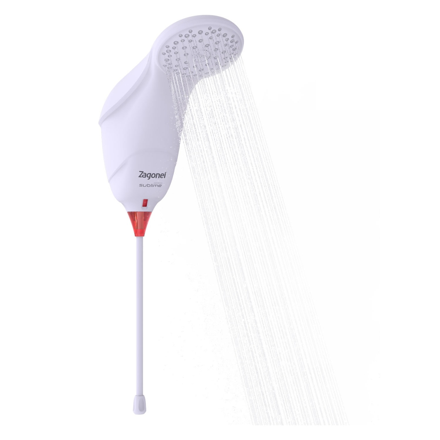 Chuveiro Eletrônico Zagonel Sublime 127v 5500w Branco- DSBEL55127BR03