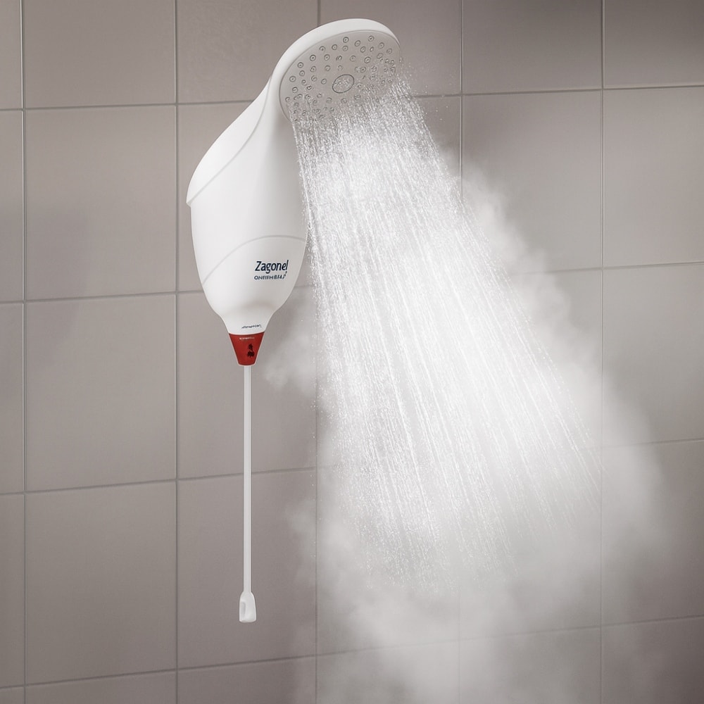 Chuveiro Eletrônico Zagonel Sublime 220v 7500w Branco - DSBEL75220BR03