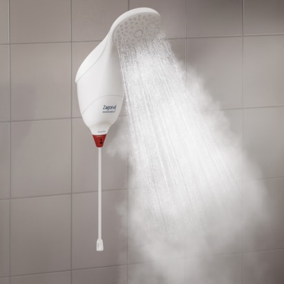Chuveiro Eletrônico Zagonel Sublime 220v 7500w Branco - DSBEL75220BR03