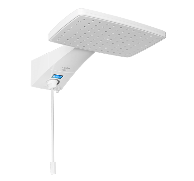 Chuveiro Híbrido Hydra Polo Hybrid 220v 7700w Branco - DPPO.DHB.772BR