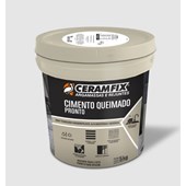 Cimento Quemado Pronto Cinza - Ceramfix 05Kg