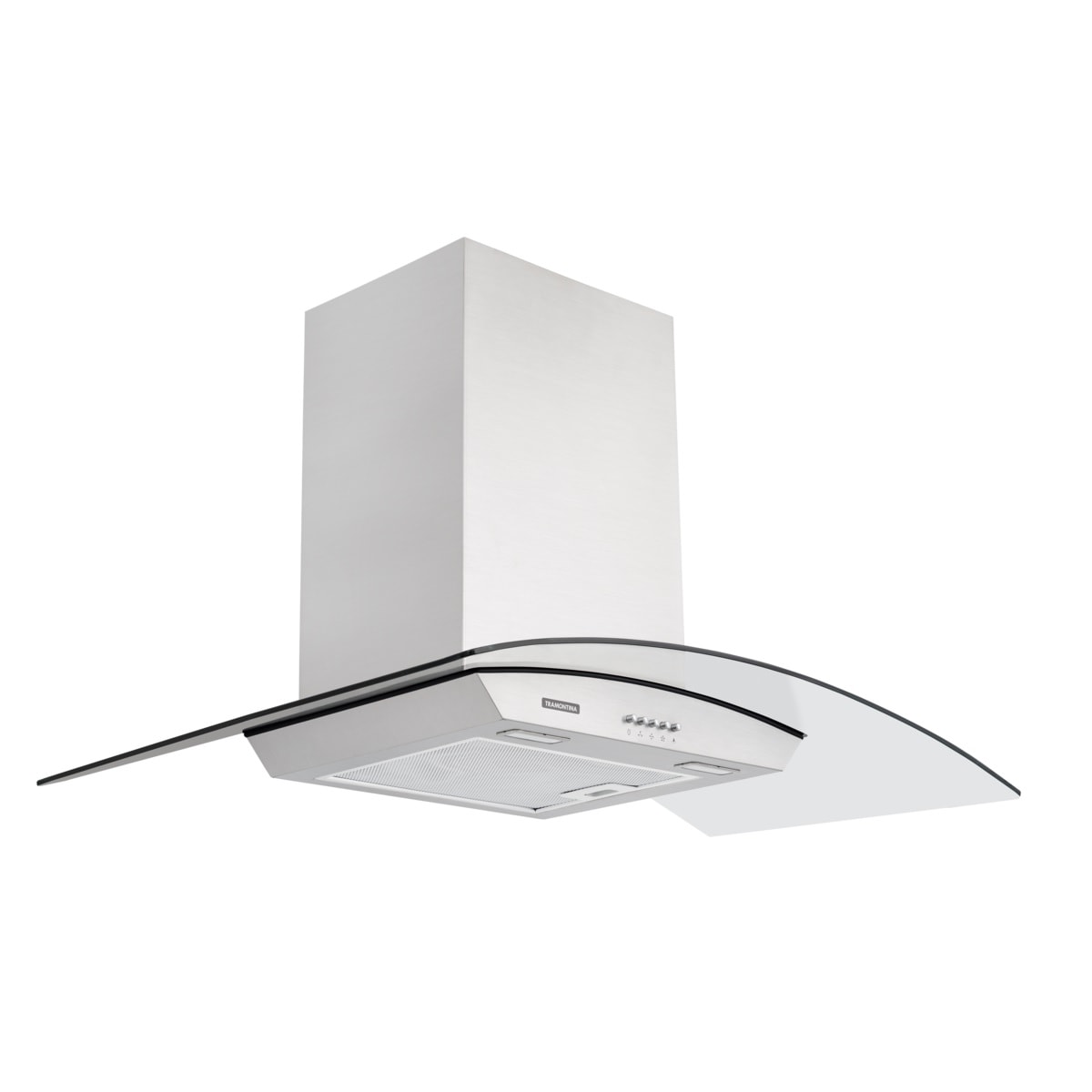 Coifa de Parede Tramontina New Vetro Aço Inox e Vidro Temperado 90cm 127V - 95800007