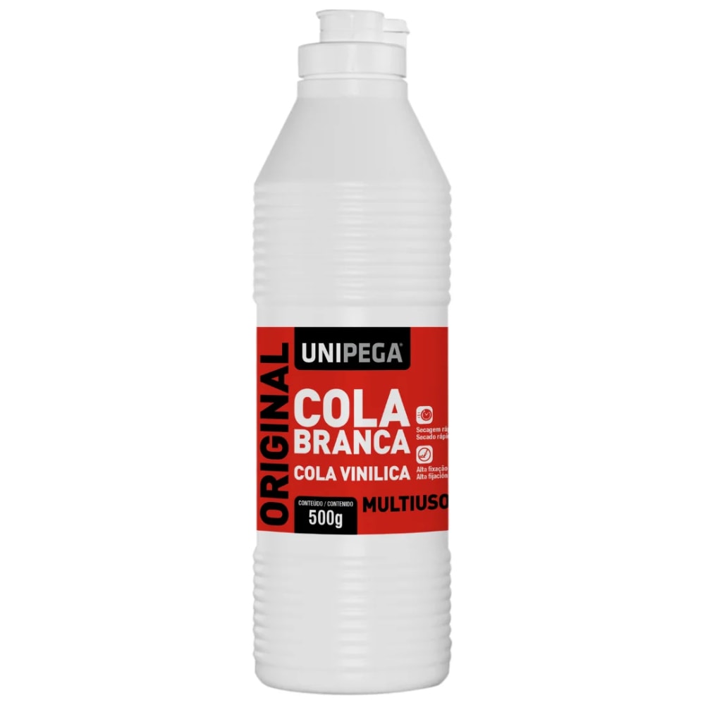 Cola Branca Unipega Original Uso Geral 500g - AES05130041